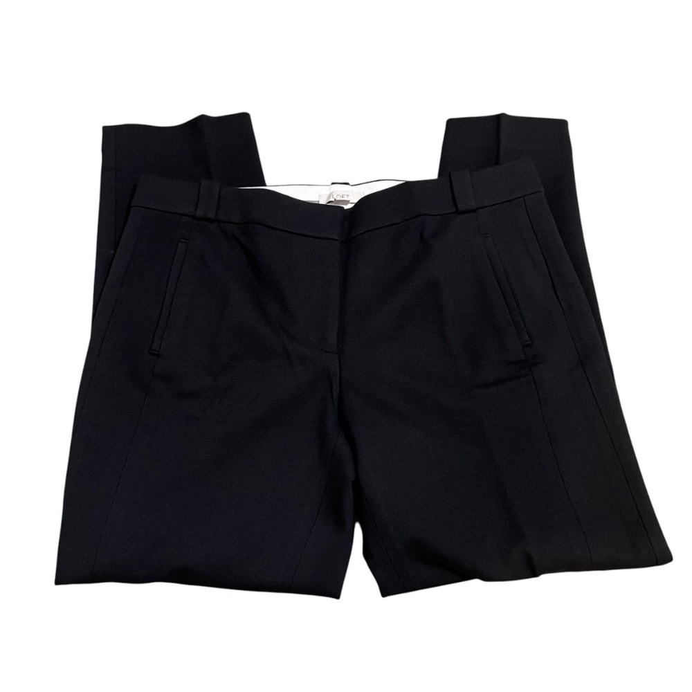 LOFT Black Marisa Pants 6 Straight Leg Careerwear Office Business Casual Classic - Picture 3 of 8